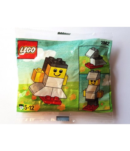 LEGO BASIC 2842 Girl White Promotional Polybag 1997